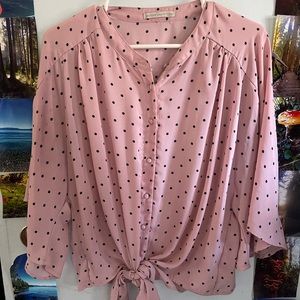 Polka Dot Blouse